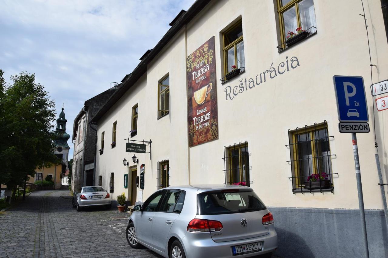 Penzion Prijemny Oddych Banská Štiavnica Esterno foto