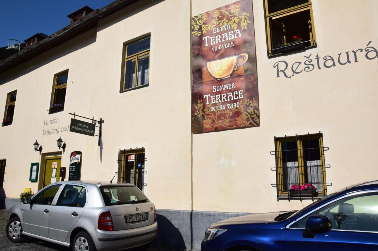 Penzion Prijemny Oddych Banská Štiavnica Esterno foto