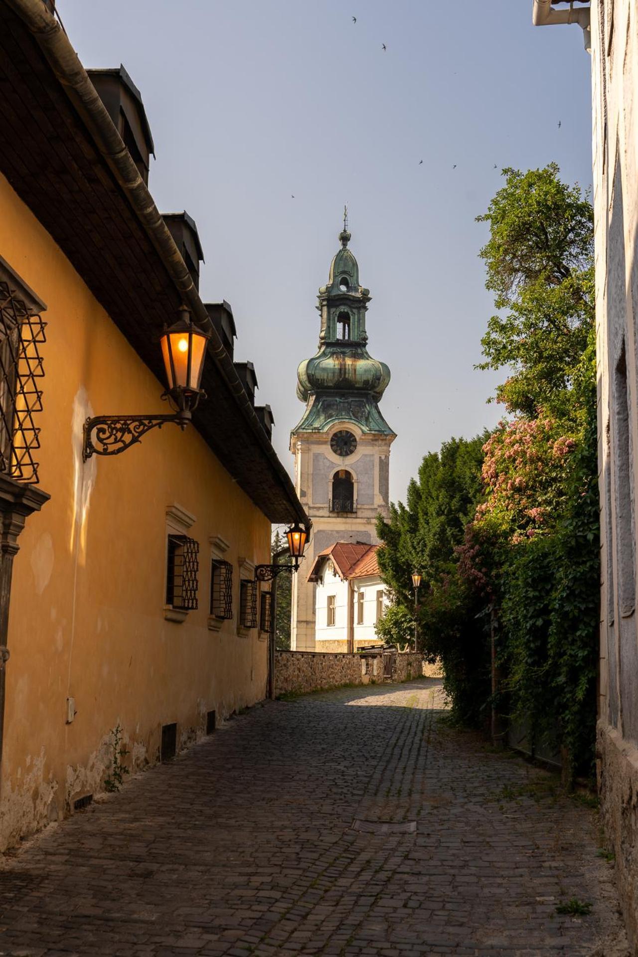 Penzion Prijemny Oddych Banská Štiavnica Esterno foto